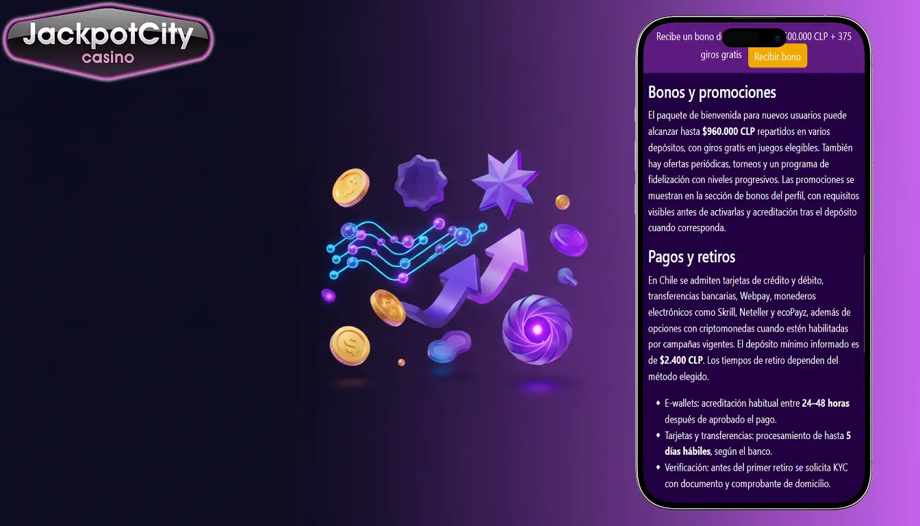 jackpot city bonus reclamar
