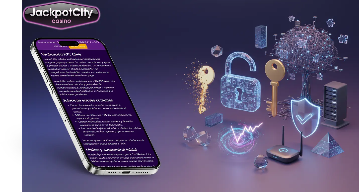jackpot city login problemas