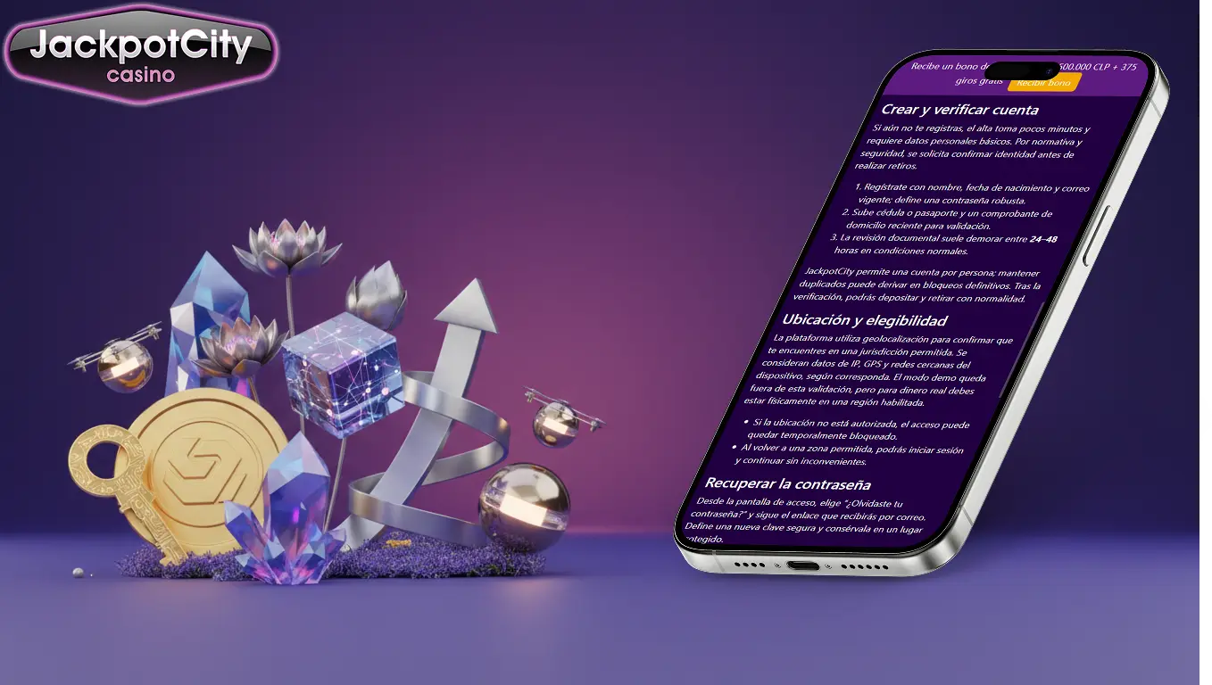 jackpot city login necesitas