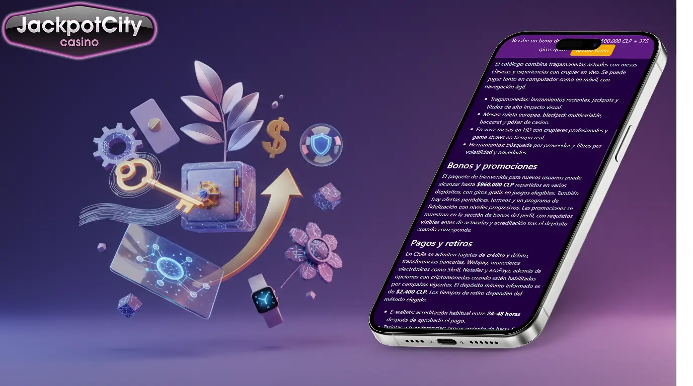 jackpot city login activa